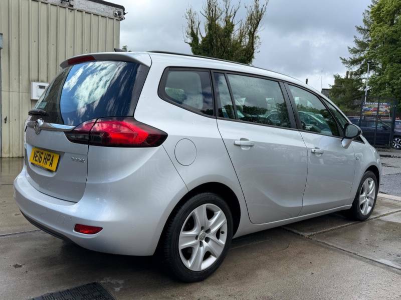 Vauxhall Zafira Tourer 1.6 Cdti Ecoflex Exclusiv Euro 6 Ss - 2016 Silver #4