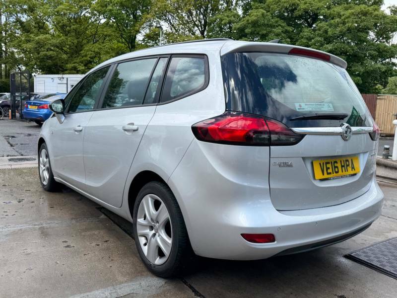 Vauxhall Zafira Tourer 1.6 Cdti Ecoflex Exclusiv Euro 6 Ss - 2016 Silver #5