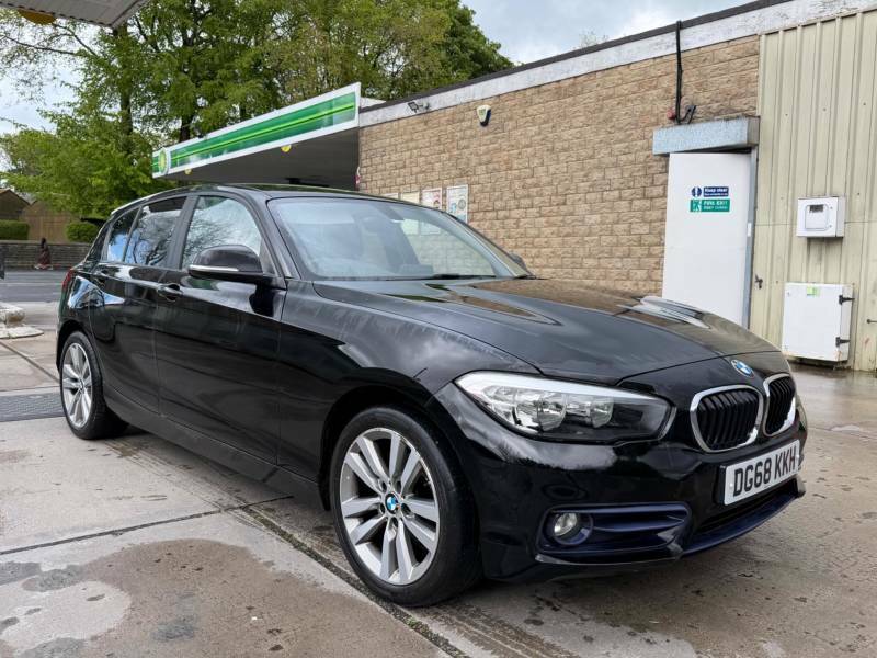 BMW 1 Series 1.5 116D Sport Euro 6 Ss - 2018 68 DG68KKH Black #2