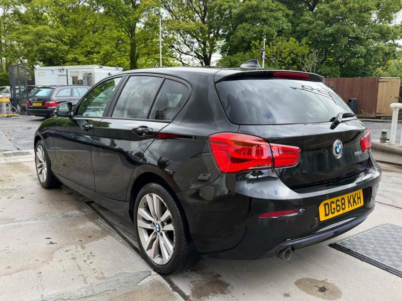 BMW 1 Series 1.5 116D Sport Euro 6 Ss - 2018 68 DG68KKH Black #5