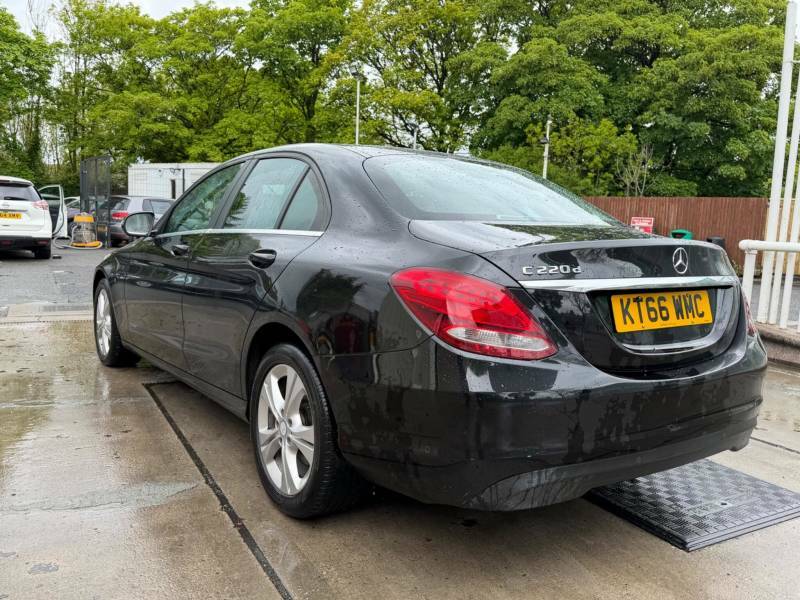 Mercedes-Benz C Class 2.1 C220d Se Executive Edition G-tronic Euro 6 S KT66WMC Black #5