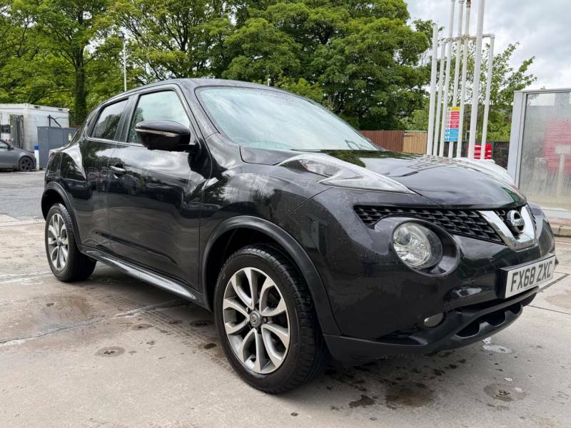 Nissan Juke 1.5 Dci Tekna Euro 6 Ss - 2018 68 FX68ZXC Black #2
