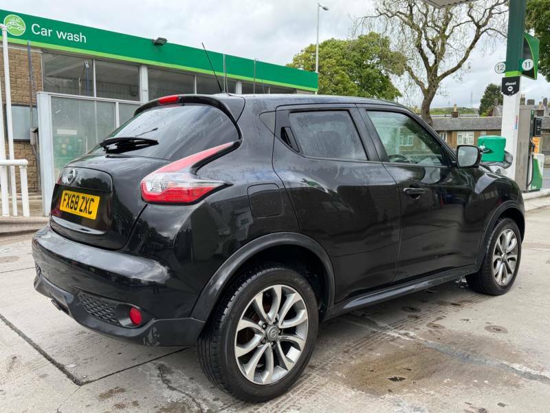 Nissan Juke 1.5 Dci Tekna Euro 6 Ss - 2018 68 FX68ZXC Black #4