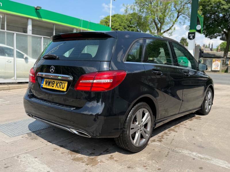 Mercedes-Benz B Class 1.5 B180d Exclusive Edition 7G-dct Euro 6 Ss MW18KRU Black #4