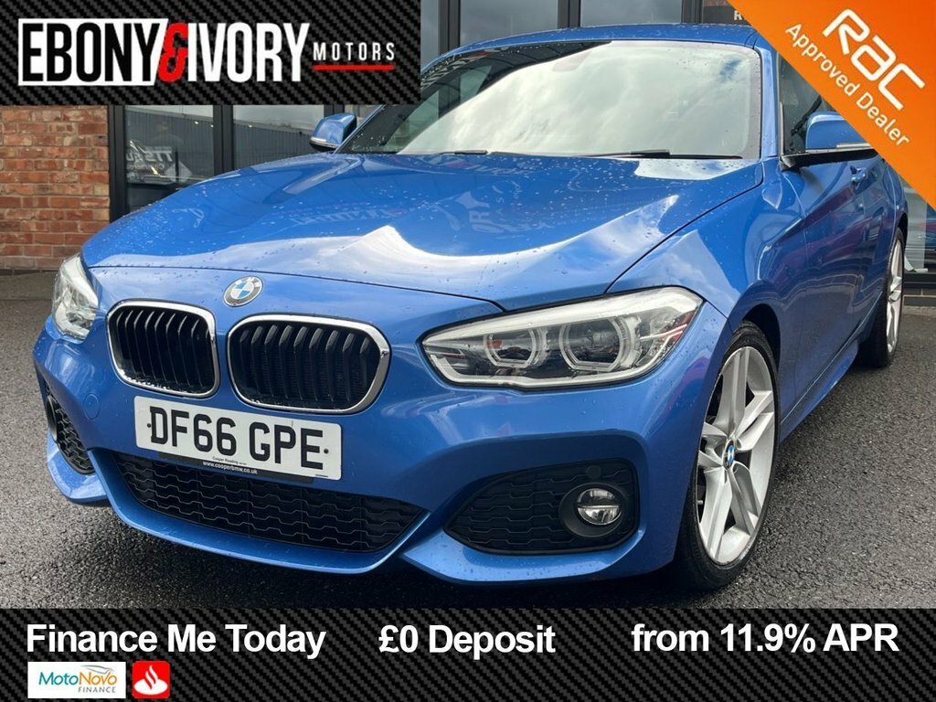 BMW 1 Series 2L M Sport Blue