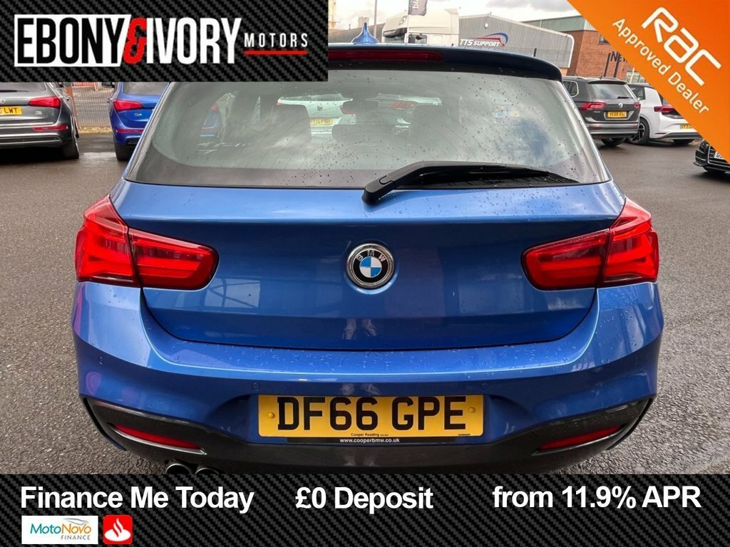 BMW 1 Series 2L M Sport DF66GPE Blue #4