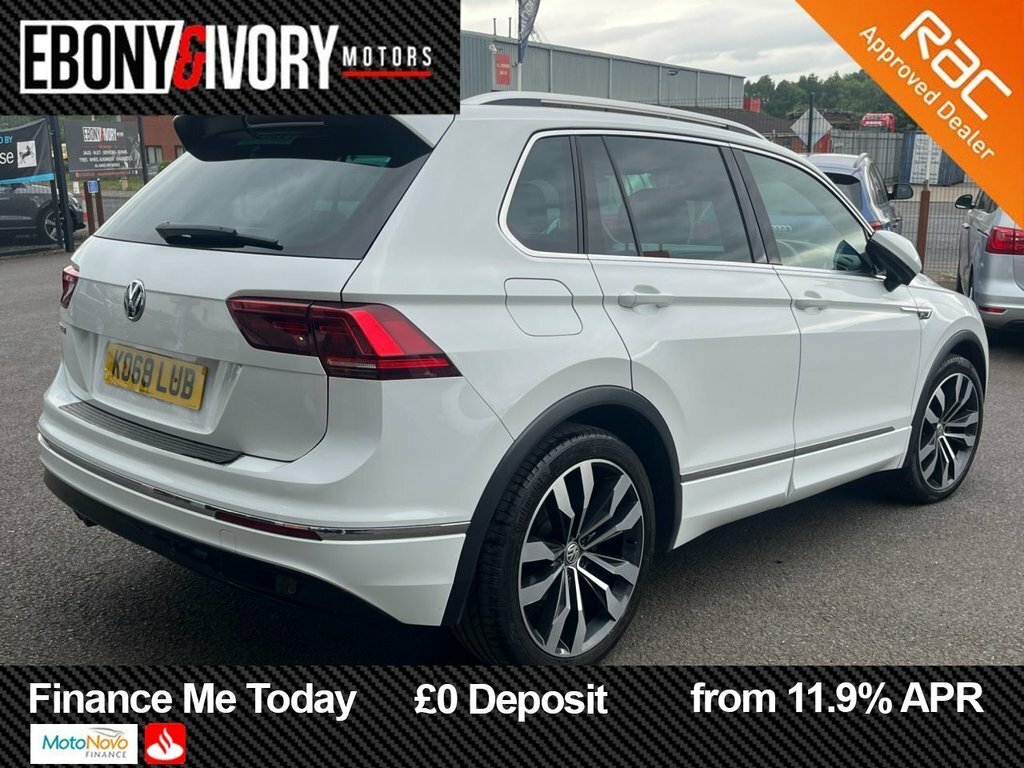 Volkswagen Tiguan 2L R-line KO68LUB White #5