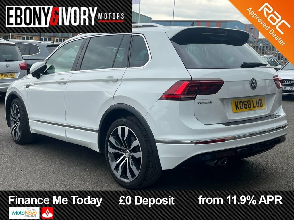 Volkswagen Tiguan 2L R-line KO68LUB White #3