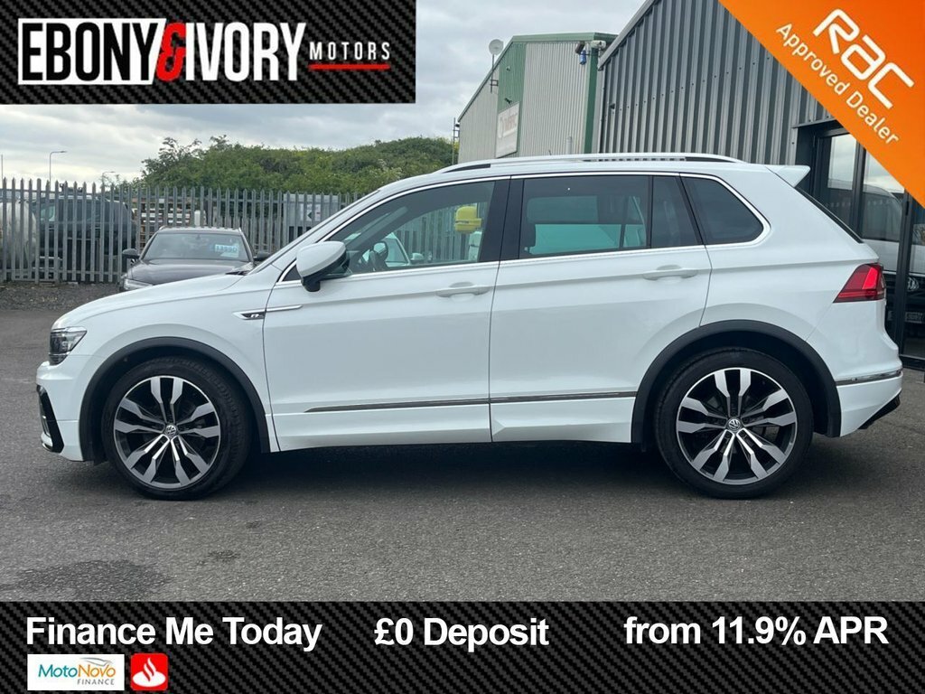 Volkswagen Tiguan 2L R-line KO68LUB White #2