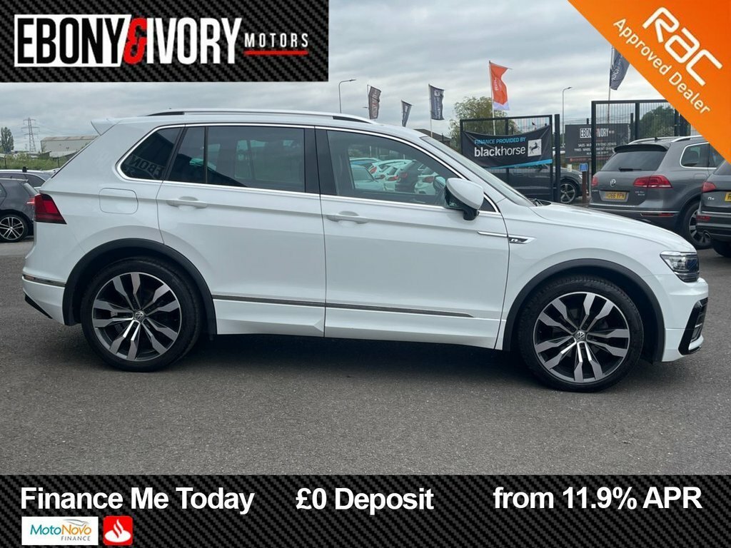 Volkswagen Tiguan 2L R-line KO68LUB White #6