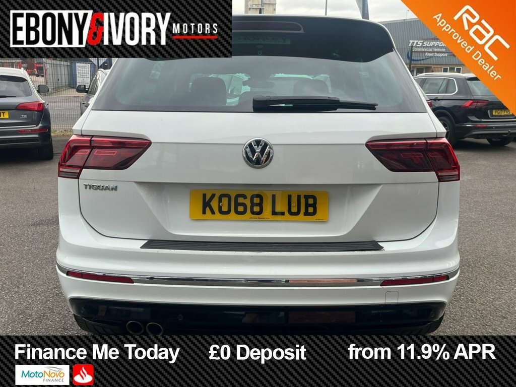 Volkswagen Tiguan 2L R-line KO68LUB White #4