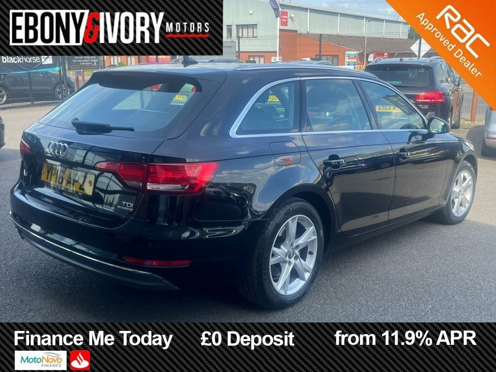 Audi A4 Avant 3L Sport Black #5