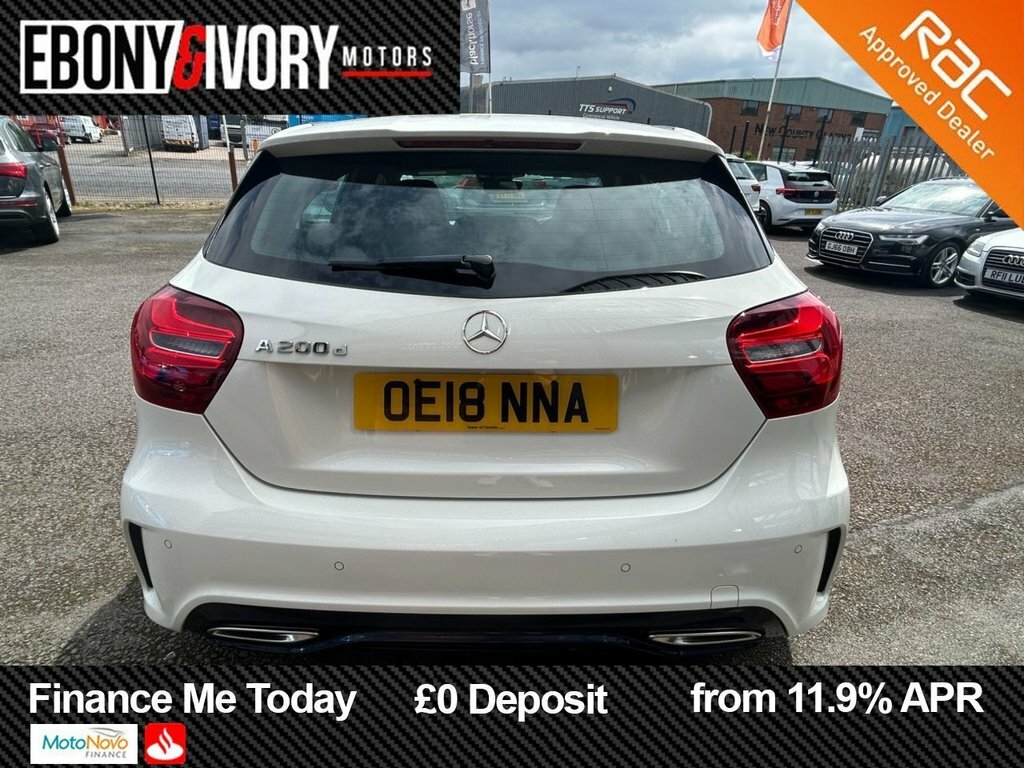 Mercedes-Benz A Class 2.1L Amg Line OE18NNA White #4