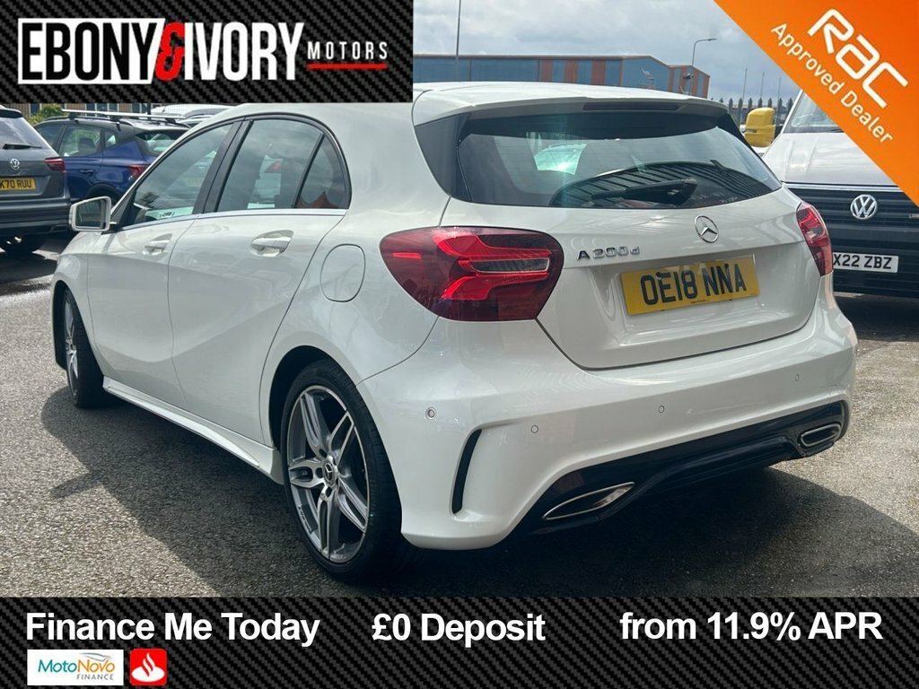 Mercedes-Benz A Class 2.1L Amg Line OE18NNA White #3
