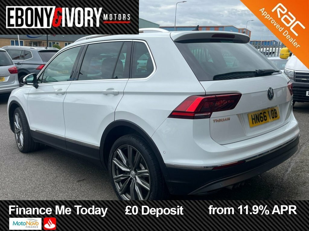 Volkswagen Tiguan 2L Sel HN66VOB White #3