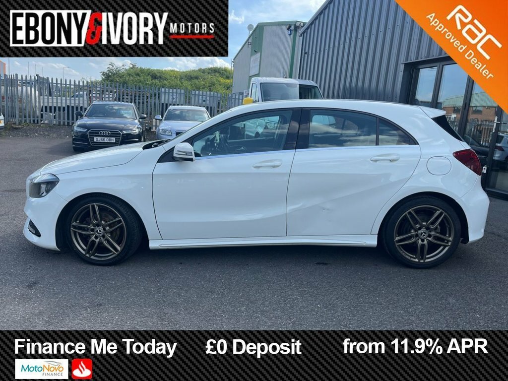 Mercedes-Benz A Class 1.5L Amg Line WD17VYR White #2