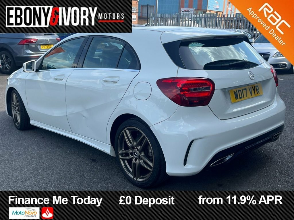 Mercedes-Benz A Class 1.5L Amg Line WD17VYR White #3