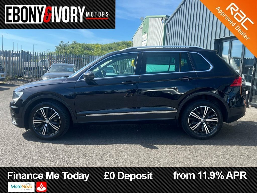 Volkswagen Tiguan 2L Se Navigation NA18CWC Black #2