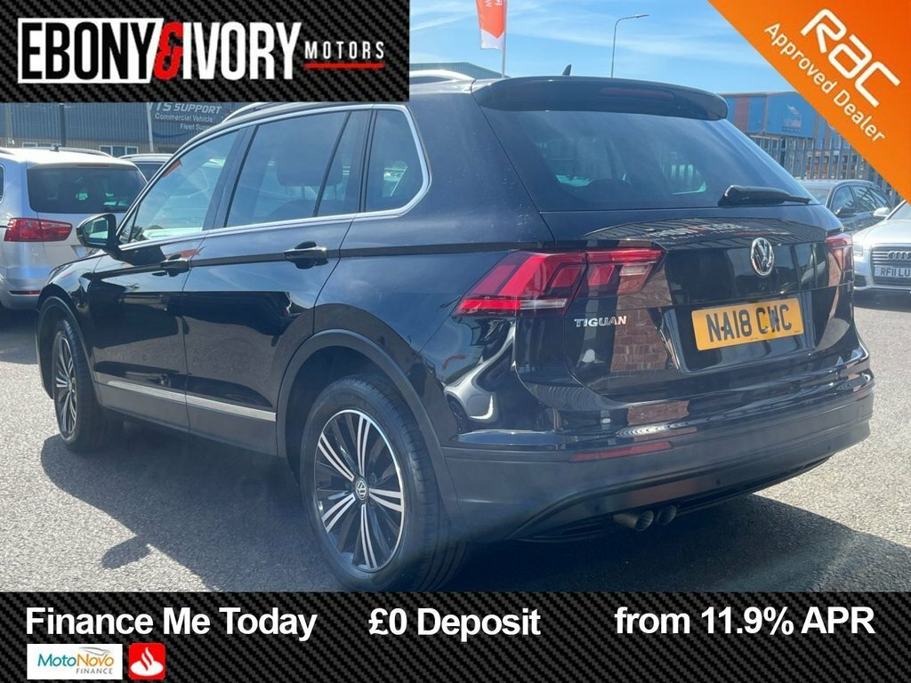 Volkswagen Tiguan 2L Se Navigation NA18CWC Black #3