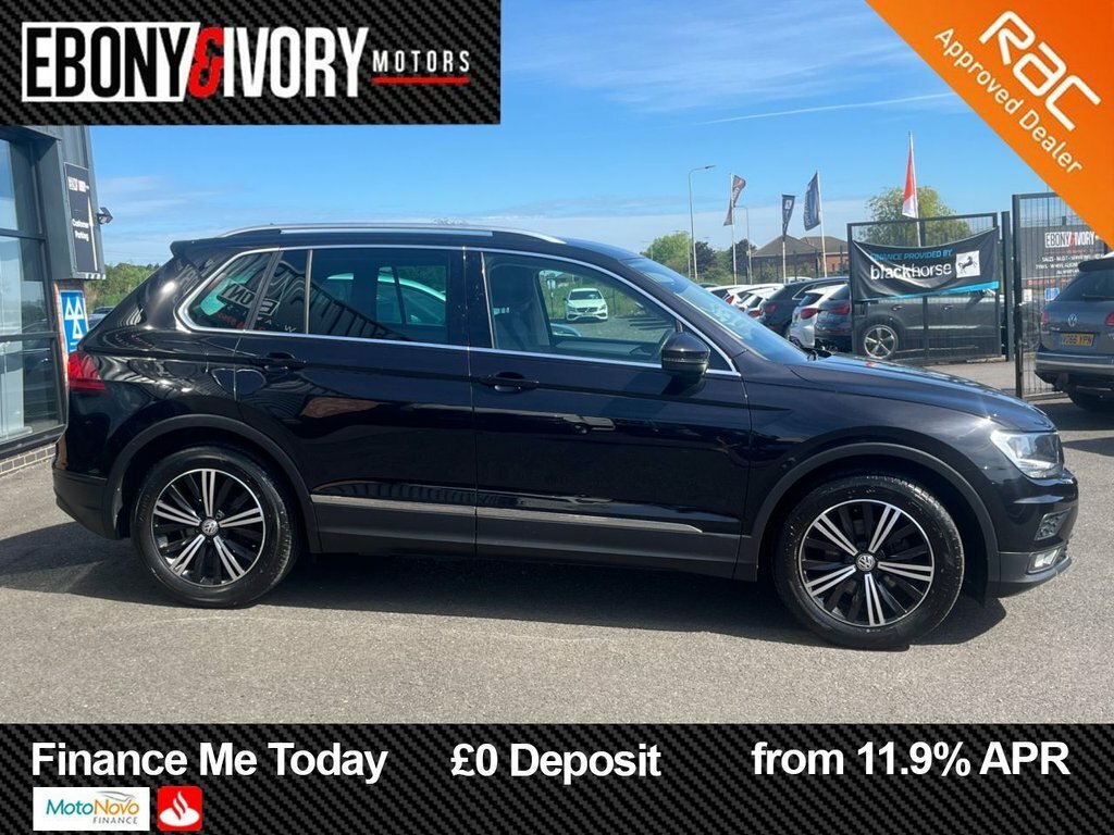 Volkswagen Tiguan 2L Se Navigation NA18CWC Black #6