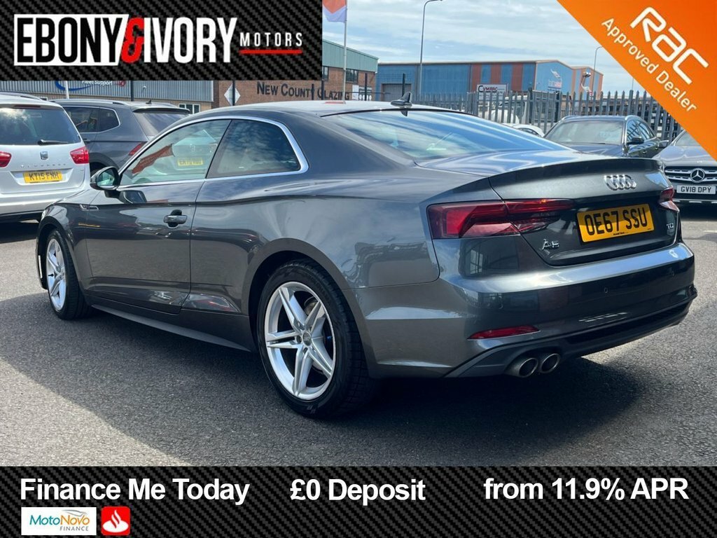 Audi A5 2L S Line OE67SSU Grey #3
