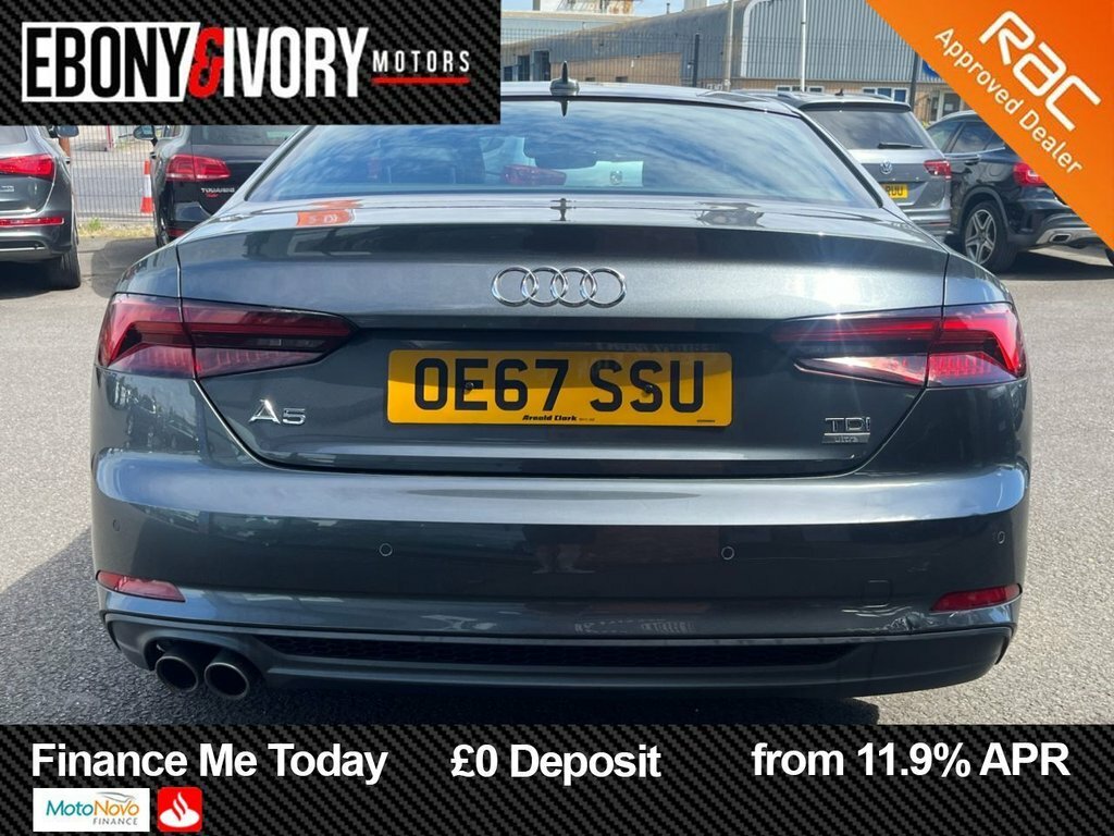 Audi A5 2L S Line OE67SSU Grey #4