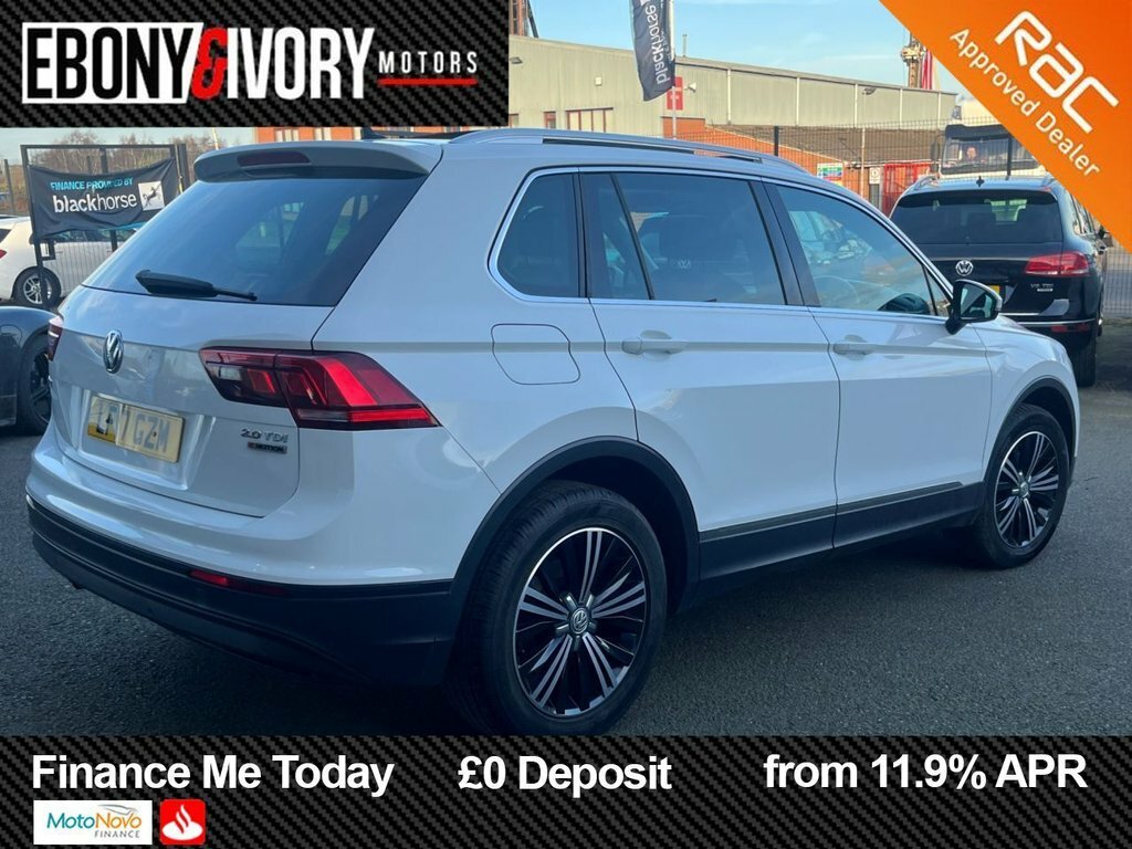 Volkswagen Tiguan 2L Se Navigation LF17GZM White #5