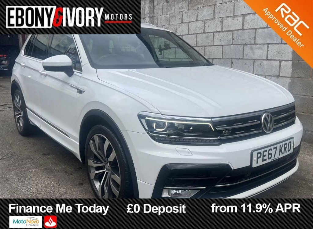 Volkswagen Tiguan 2L R-line PE67KRO White #2