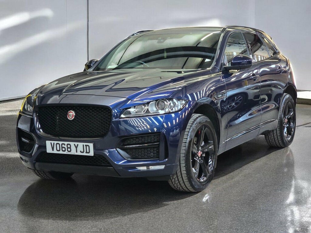 Jaguar F-Pace 2.0 D240 R-sport Awd Euro 6 Ss VO68YJD Blue #4