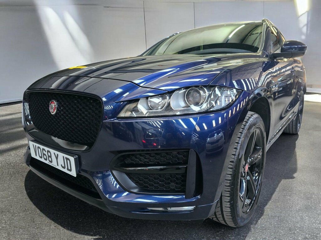Jaguar F-Pace 2.0 D240 R-sport Awd Euro 6 Ss VO68YJD Blue #5