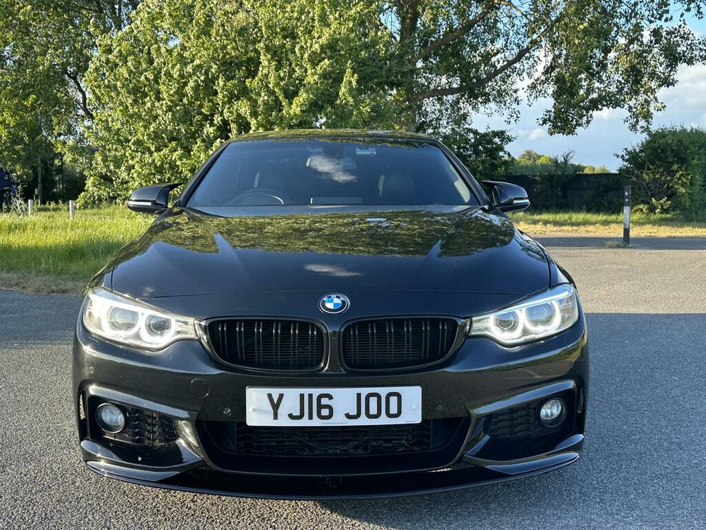 BMW 4 Series 2.0 420D M Sport Convertible Euro YJ16JOO Black #4