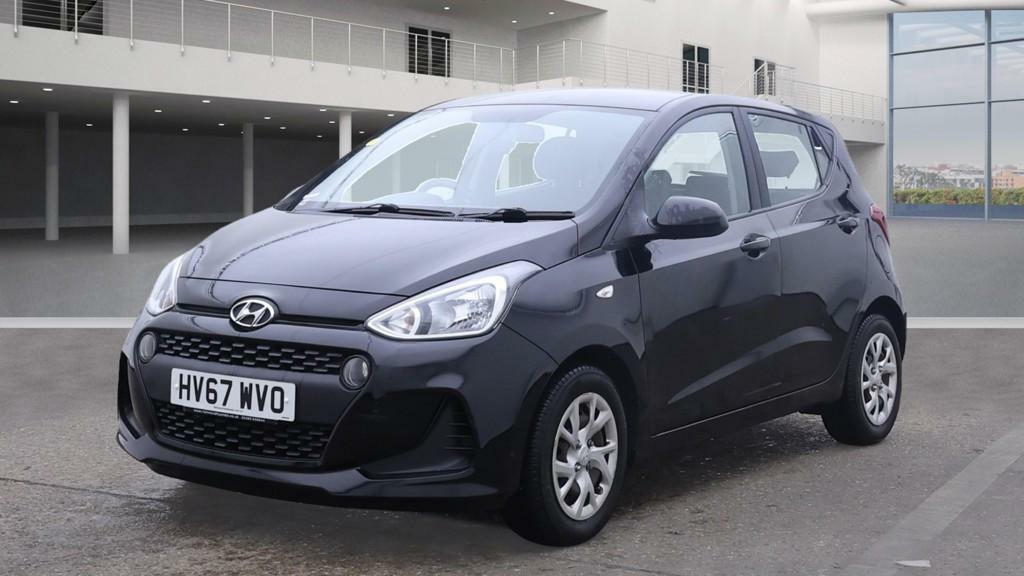 Hyundai I10 1.0 Se Hatchback Euro 6 66 Ps HV67WVO Black #2