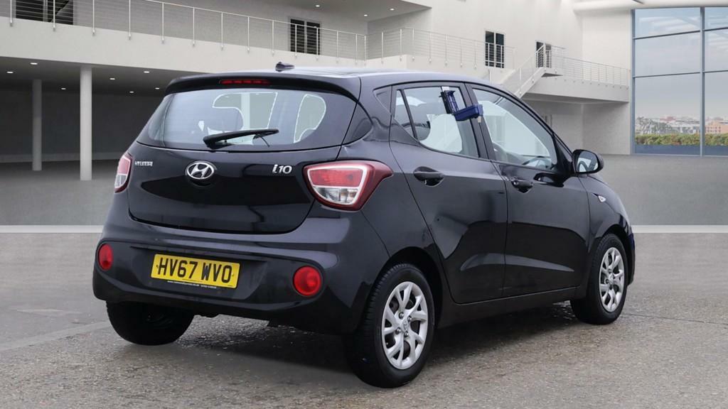 Hyundai I10 1.0 Se Hatchback Euro 6 66 Ps HV67WVO Black #4