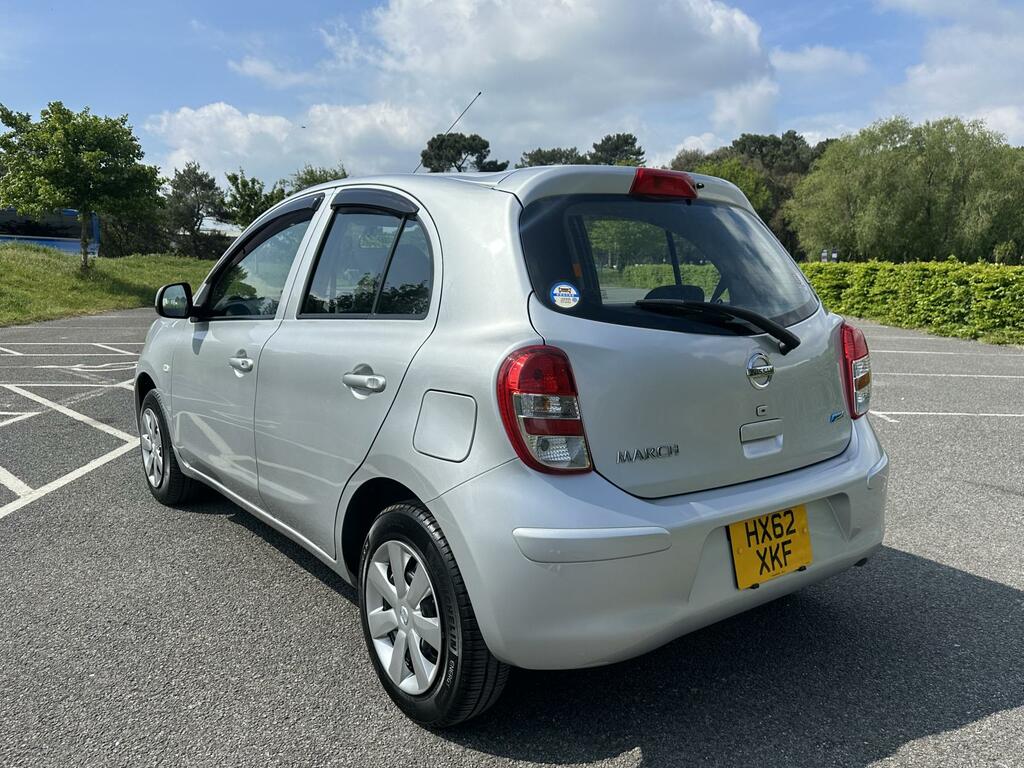 Nissan Micra 1.2 12V 30 Hatchback Cvt Euro 5 80 Ps HX62XKF Silver #5
