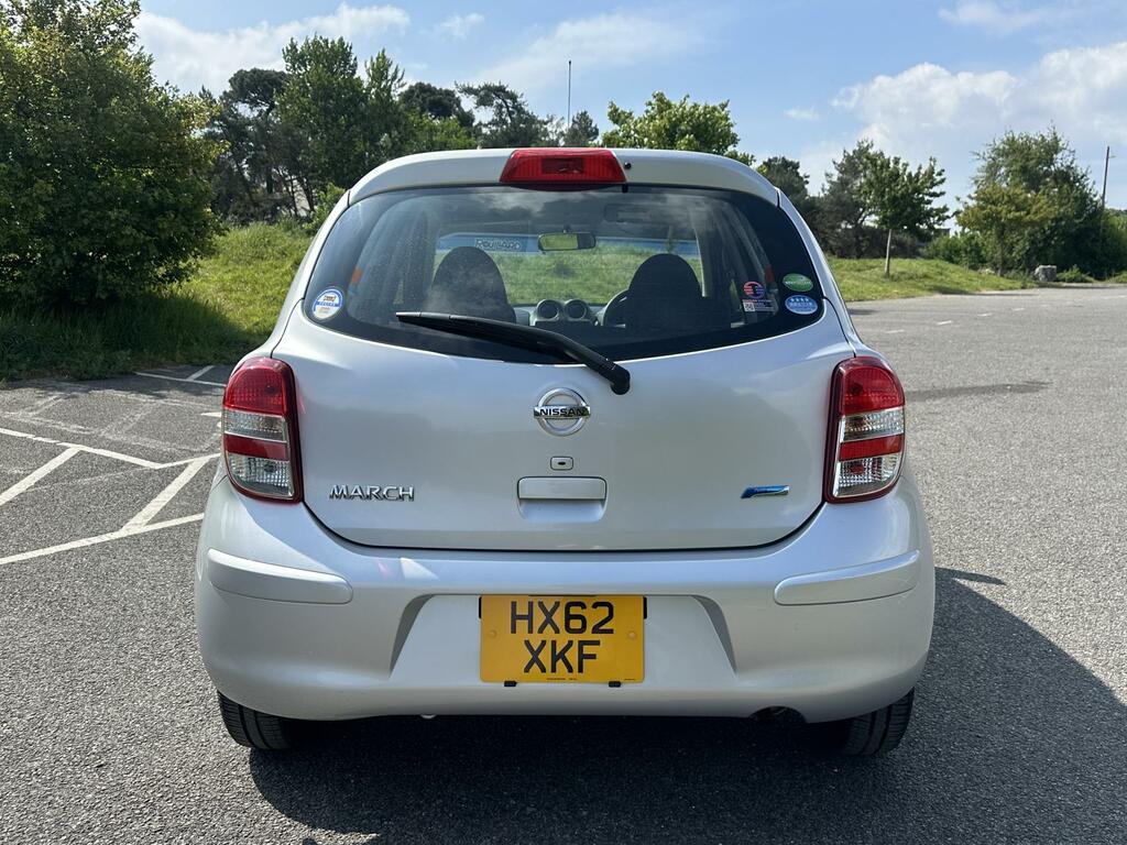 Nissan Micra 1.2 12V 30 Hatchback Cvt Euro 5 80 Ps HX62XKF Silver #6