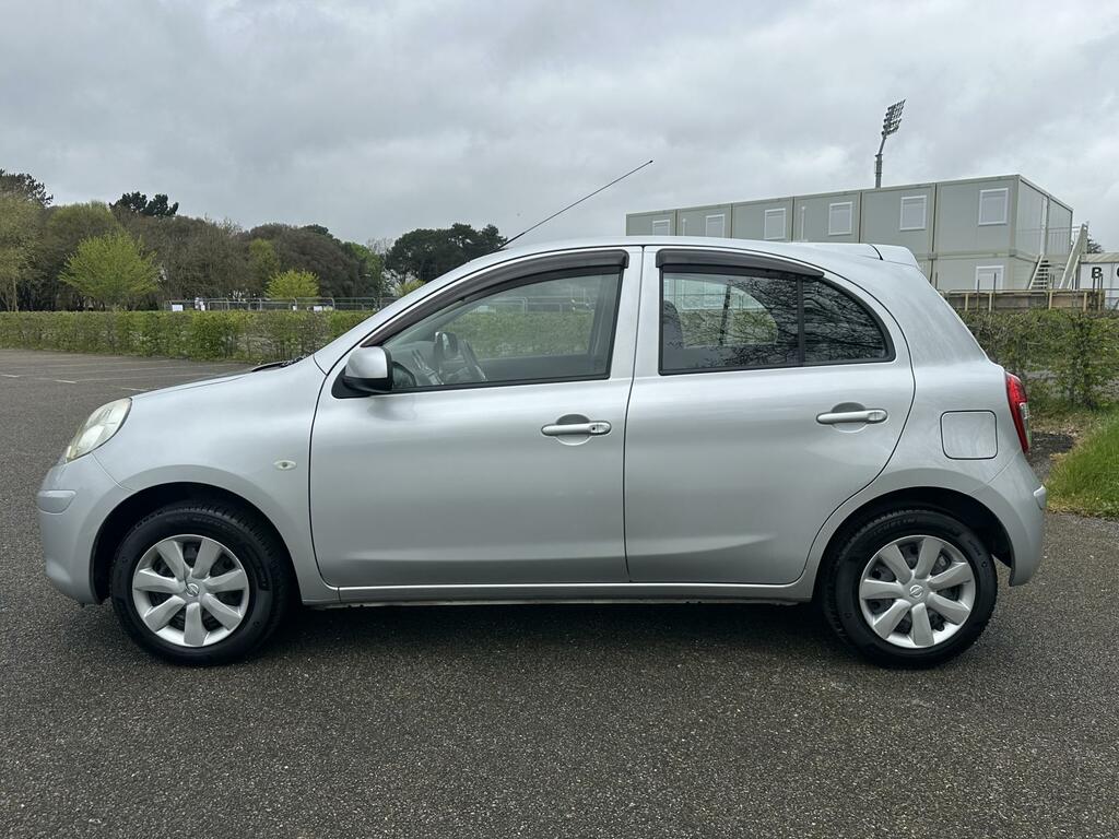 Nissan Micra 1.2 12V 30 Hatchback Cvt Euro 5 80 Ps HX62XKF Silver #4