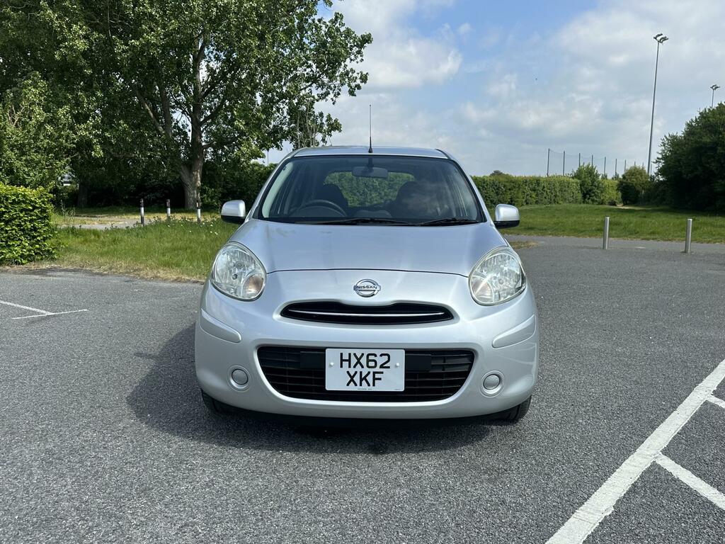 Nissan Micra 1.2 12V 30 Hatchback Cvt Euro 5 80 Ps HX62XKF Silver #2
