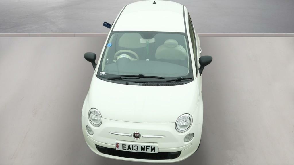 Fiat 500 1.2 Pop Hatchback Euro 4 69 Bhp EA13WFM White #5