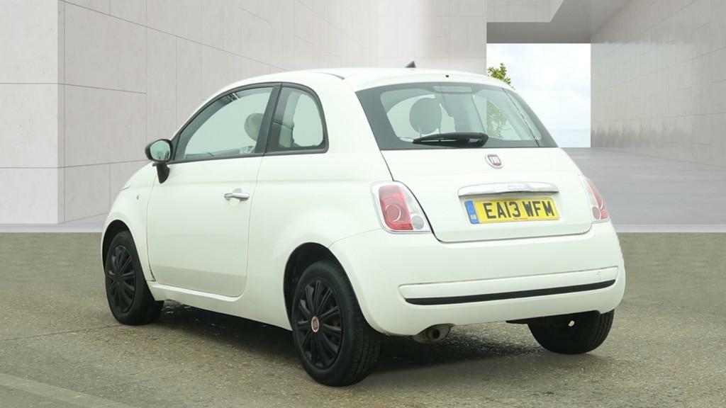 Fiat 500 1.2 Pop Hatchback Euro 4 69 Bhp EA13WFM White #3
