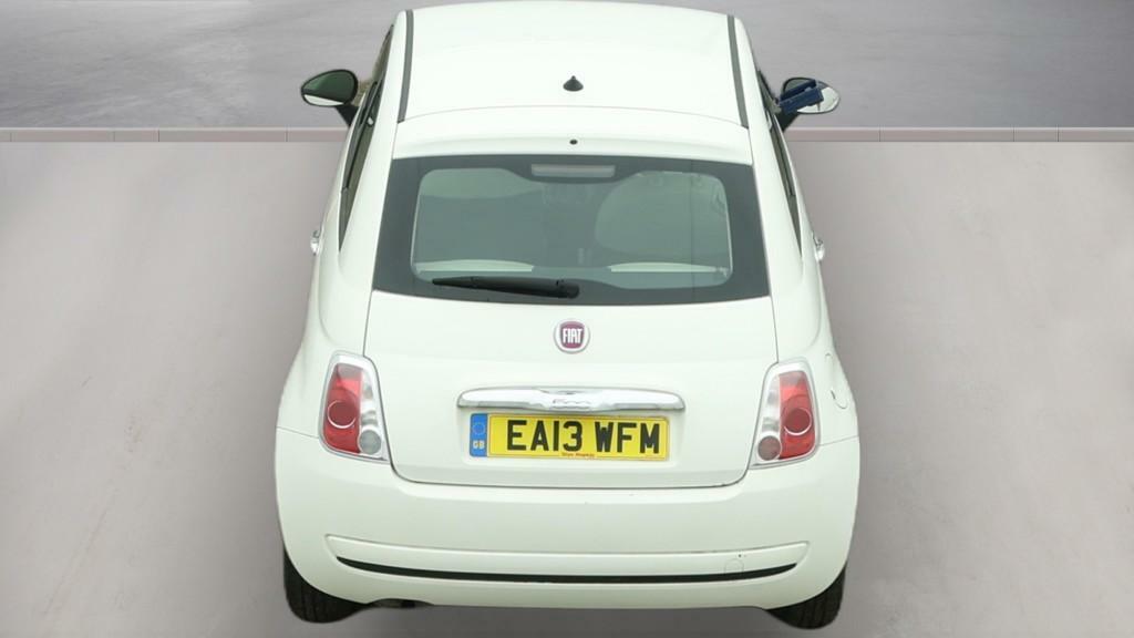 Fiat 500 1.2 Pop Hatchback Euro 4 69 Bhp EA13WFM White #6