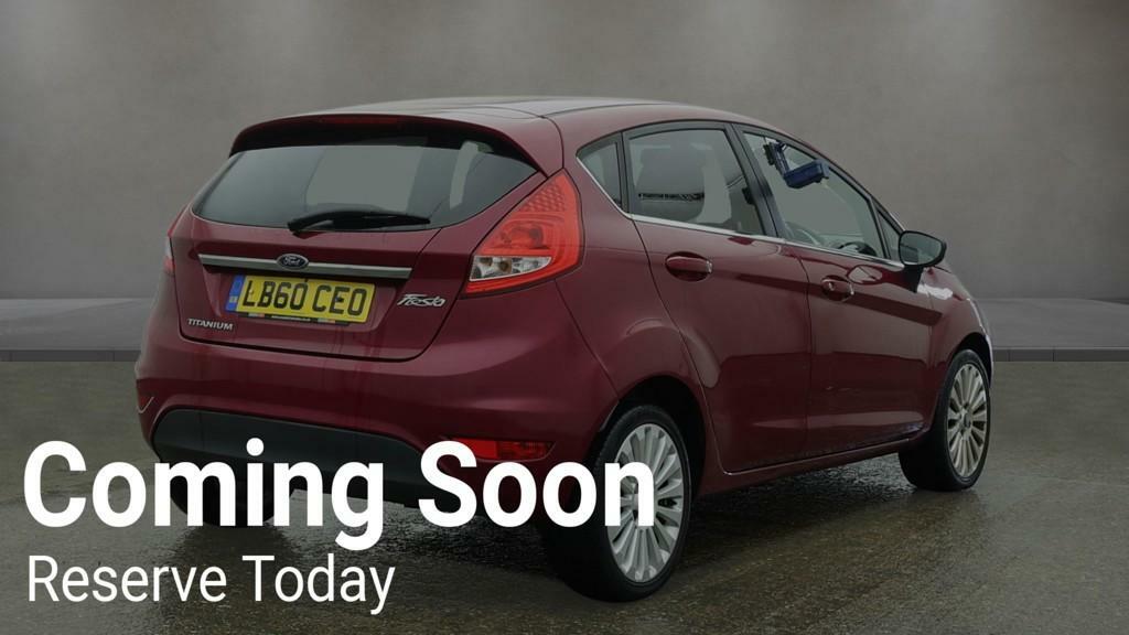 Ford Fiesta 1.4 Titanium Hatchback 133 G Km LB60CEO Red #2