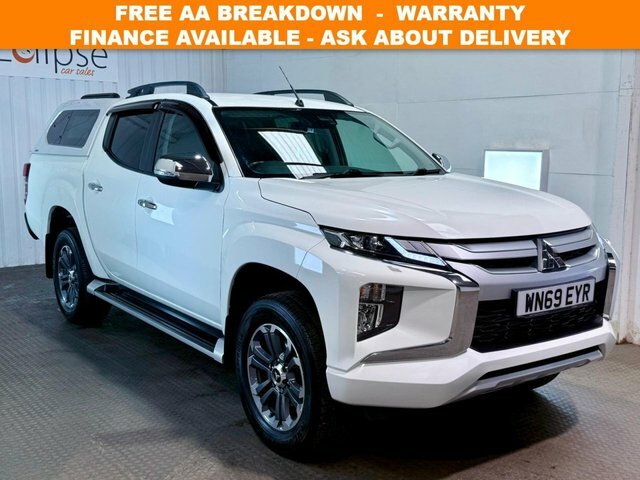 Mitsubishi L200 2019 2.2 Di-d Dc Warrior Pickup Double Cab Die White