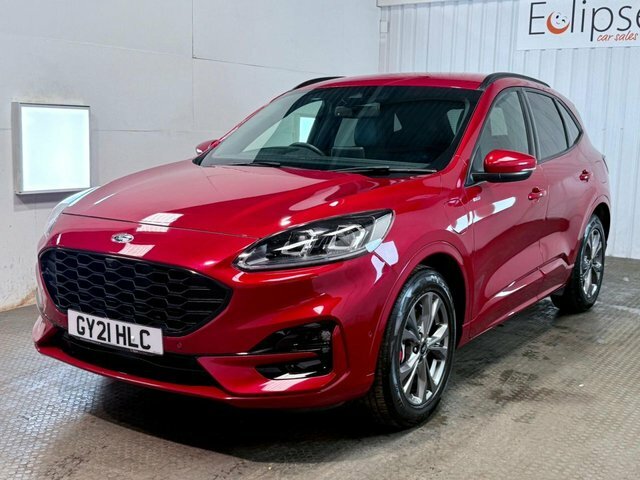 Ford Kuga 2021 2.5 Ecoboost Duratec 14.4Kwh St-line First Ed GY21HLC Red #3