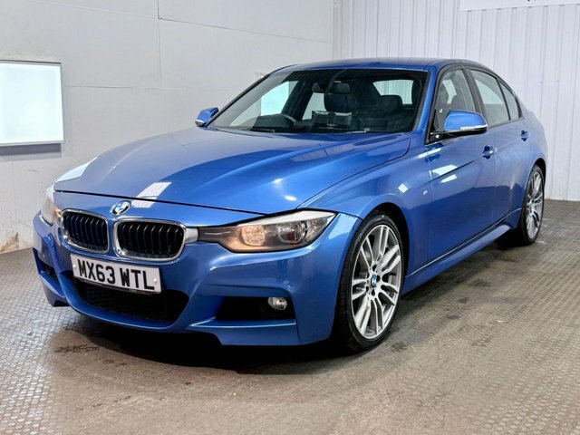 BMW 3 Series 2013 2.0 318D M Sport Saloon Euro MX63WTL Blue #3