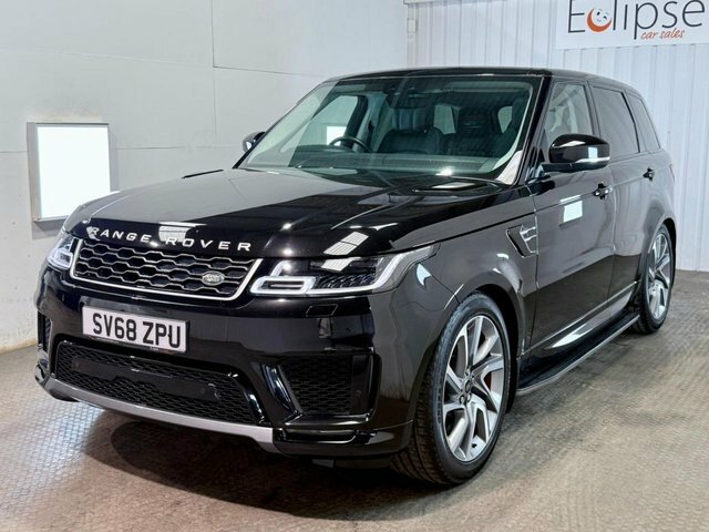 Land Rover Range Rover Sport 2018 2.0 P400e 13.1Kwh Hse Gpf Suv Plug Black #3