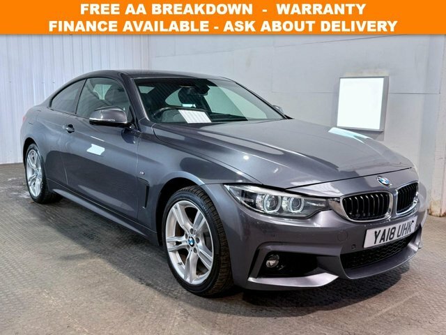 BMW 4 Series Gran Coupe 2018 2.0 420I M Sport Coupe Xdrive Grey
