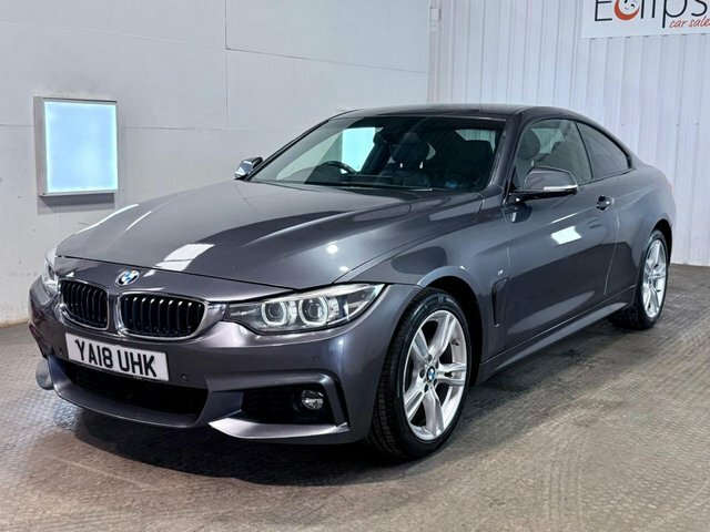 BMW 4 Series Gran Coupe 2018 2.0 420I M Sport Coupe Xdrive YA18UHK Grey #3