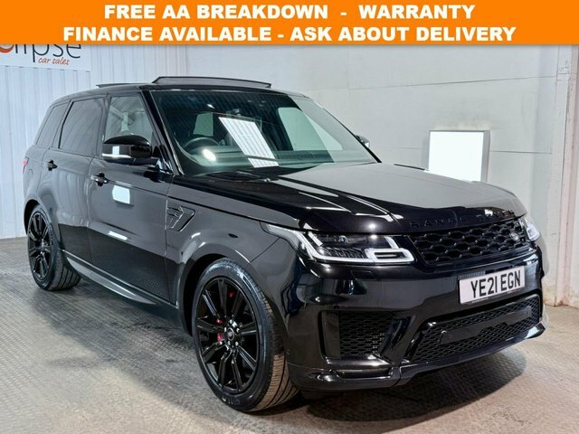 Land Rover Range Rover Sport 2021 2.0 P400e 13.1Kwh Gpf Dynamic S Black