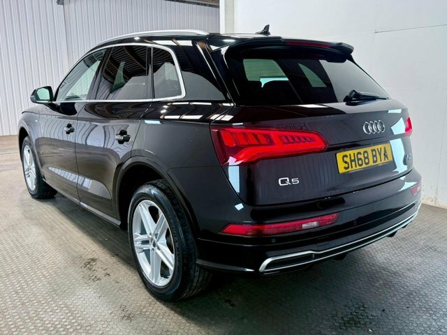 Audi Q5 2018 2.0 Tdi 40 S Line Suv S Tronic Qua SH68BYA Black #4
