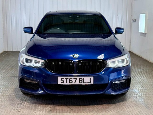 BMW 5 Series 2017 2.0 520D M Sport Saloon Euro ST67BLJ Blue #2